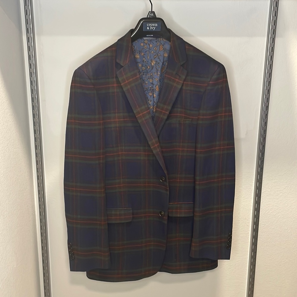Crown & Ivy Fall Colors 42L Sport Coat